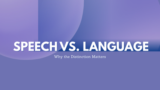 Speech vs. Language: Why the Distinction Matters